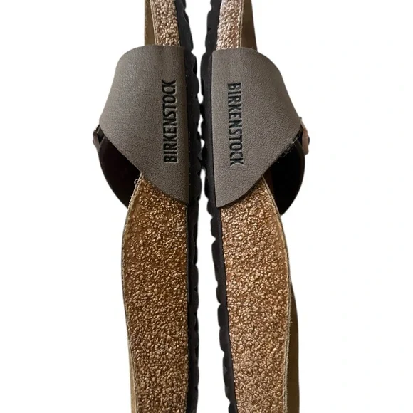 BIRKENSTOCK Madrid Birkibuc Sandals in Mocha Size 38